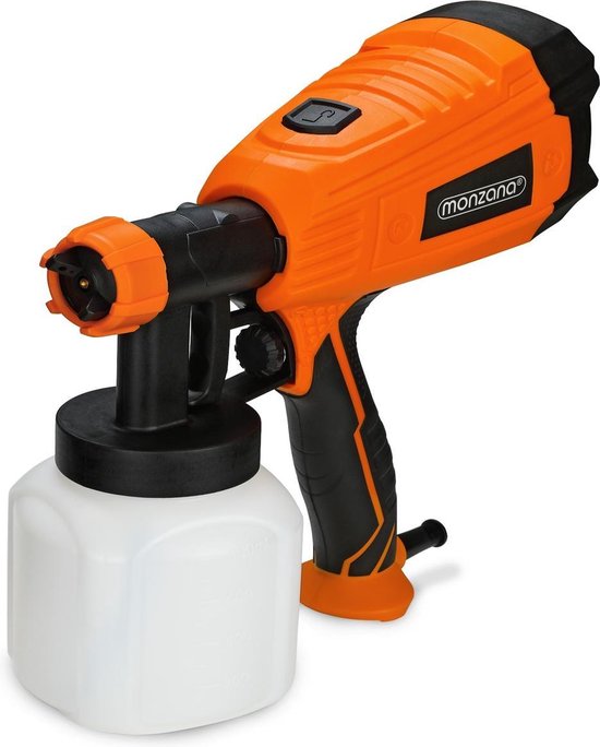 Monzana Verspuit - Elektrisch 500W 3 Patronen 29x29cm - Oranje