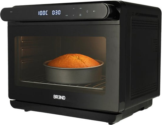 BREND BR-2234 Vrijstaande XXL Airfryer Stoomoven Combi - Digitaal Display met Touch - Zelfreinigend - Timer - Draaispit - Met Accessoires - 24 Liter