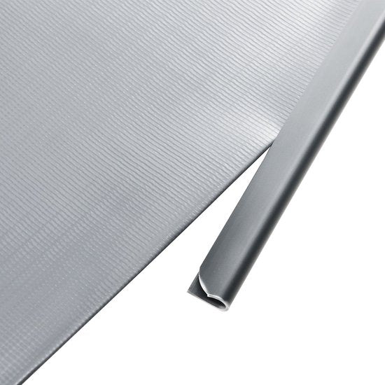 Juskys PVC Privacystrip - 1 stuk - Grijs
