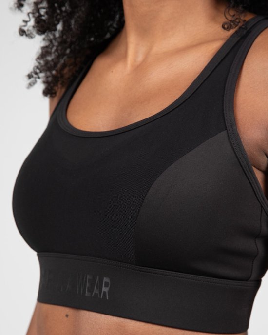 Gorilla Wear Riley Sportbeha - Zwart - L
