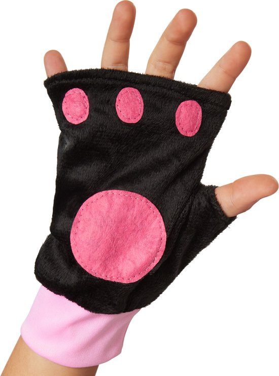 Dressforfun Roos katje 158 (vanaf 12 jaar) - verkleedkleding kostuum halloween verkleden feestkleding carnavalskleding carnaval feestkledij partykleding - 302104