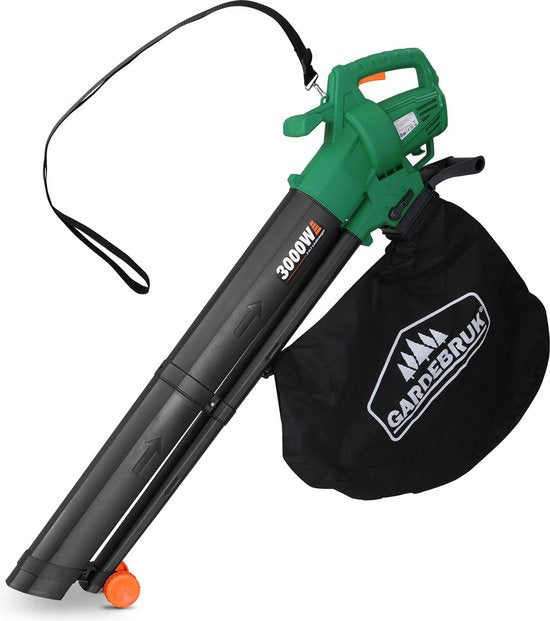 Gardebruk Elektrische Bladblazer 3in1 - blazen, zuigen en hakken