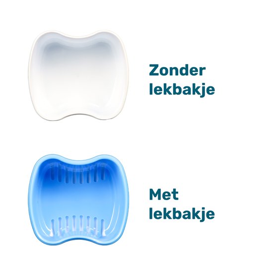 Gebitsbakje - Beugelbakje - Incl. Lekbakje - Voor - Beugel - Kunstgebit - Prothese - Beugelbakje - Beugeldoosje - Bakje
