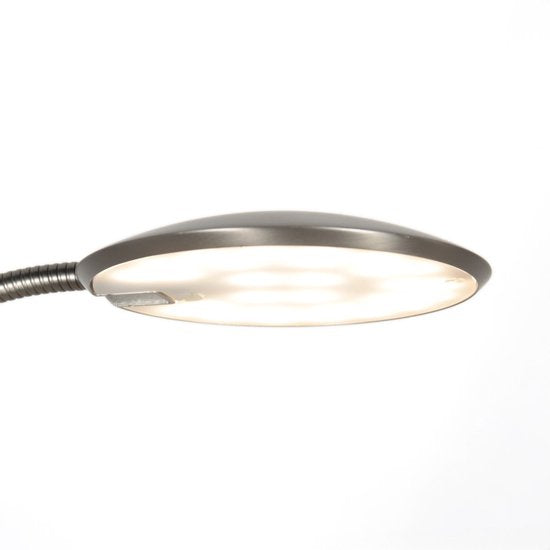 Steinhauer Exclusive - tafellamp - Zenith2 - staal - kunststof metaal - bureaulamp - LED - 4397ST