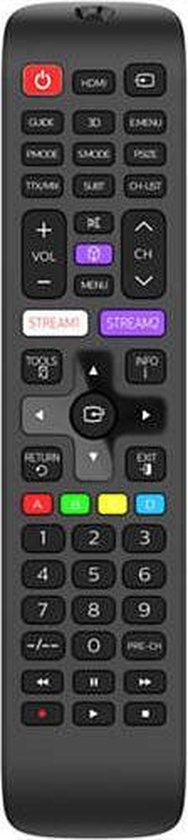 Philips Afstandsbediening - Samsung TV SRP4010/10 - Universele Samsung TV Afstandsbediening - Zwart