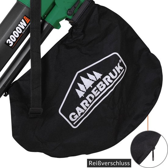 Gardebruk Elektrische Bladblazer 3in1 - blazen, zuigen en hakken