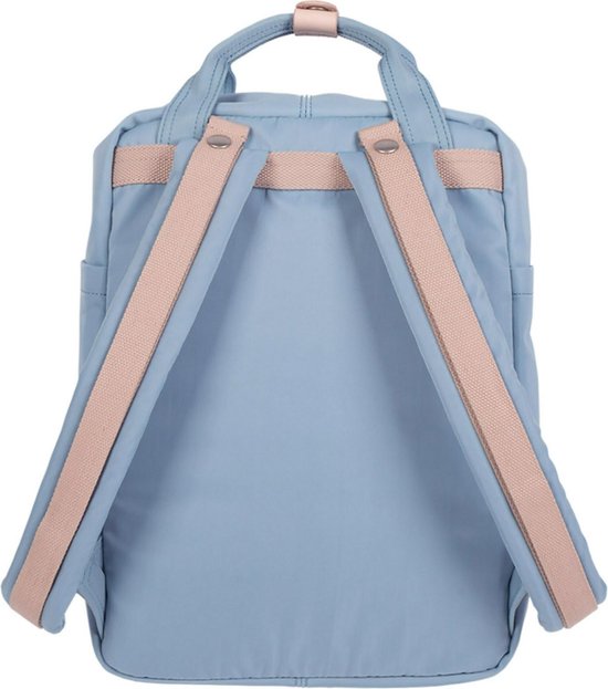 Doughnut laptoprugzak / Rugtas / Schooltas - 14 inch - Macaroon 14 - Lichtblauw