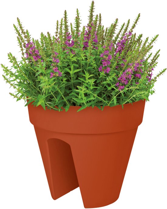 Elho loft urban flower bridge 30 - Brique