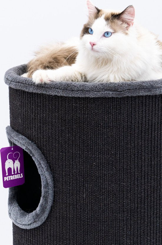 Petrebels Dome 80 Krabton voor katten -Pepper - Ø 45 x 80 cm - stabiel