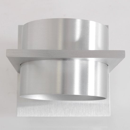 Wandlamp Muro 3366ST Staal G9, verstelbare schotjes, kunststof en metaal, modern design 12x12x14 cm, Steinhauer