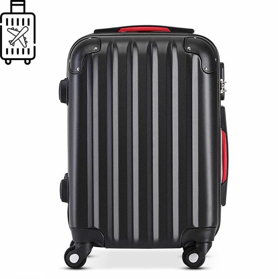 Monzana Koffer Hardcase - Basislijn M - Zwart