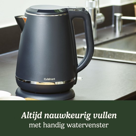 Cuisinart - Waterkoker Jug Kettle - Roestvrij staal - Water koker 1,5L - Zwart