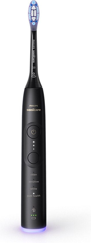 Philips Sonicare 7100 Series - Elektrische Tandenborstel - Zwart - Reisetui - Gezonder tandvlees - HX7421/01