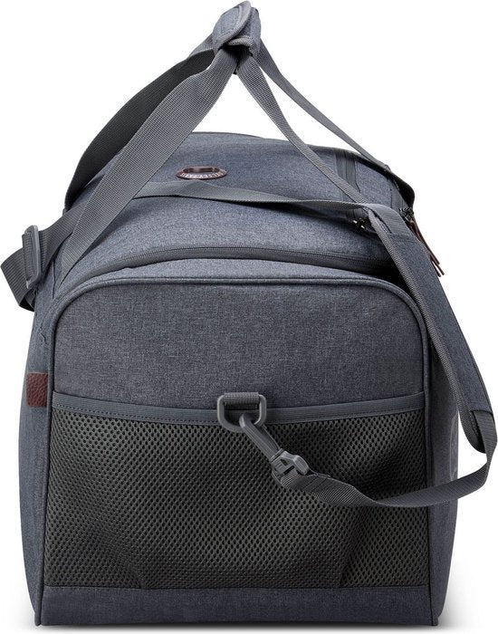 Delsey Paris Maubert 2.0 Weekender - Handbagage Reistas 41L - RPET Duurzaam - TSA Slot - 50 cm - Antraciet