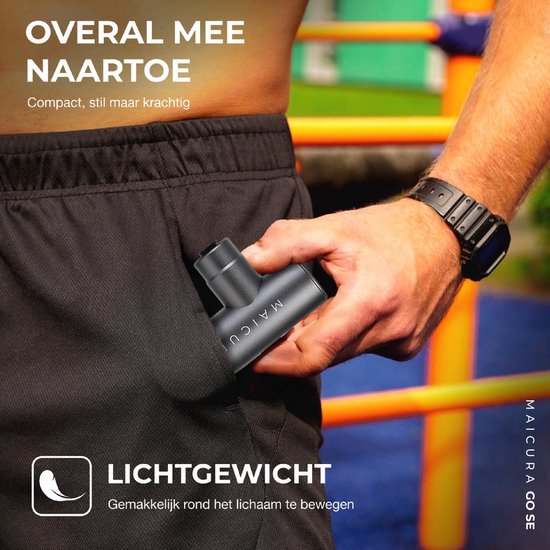 Maicura GO SE - Massage Gun Professioneel - Aluminium Massageapparaat - Massagepistool - Massagegun
