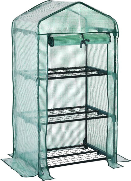 Gardebruk foliekas - 0,38 m³ - 126x49x69cm