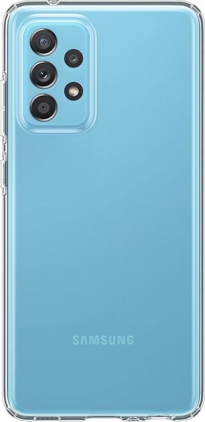 Spigen Liquid Crystal Backcover geschikt voor Samsung Galaxy A72 hoesje - Transparant