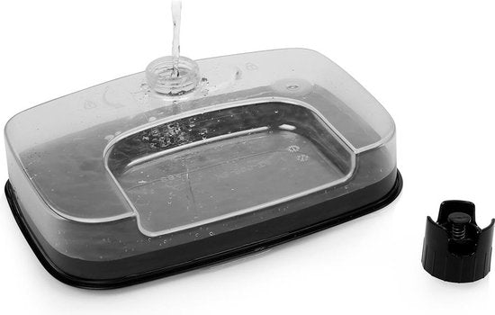 Princess Steam Aerofryer - Uitneembare Bak - Digitale Timer - 6.5L - 1700W - Zwart/Zilver