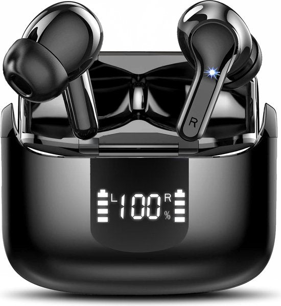 Vertrex Sounds Pro-3 Bluetooth Oordopjes met Noise Cancelling - Oortjes Draadloos - Draadloze Oordopjes