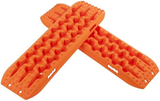 Coast Offroad Tractieplanken – Set van 2 – 10 Ton Draagvermogen – 150° Buigbaar – 107 x 31 x 7 cm – Oranje