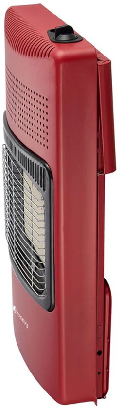 Gaskachel / Gashaard - 3-standen - Max 4200 Watt - Rood