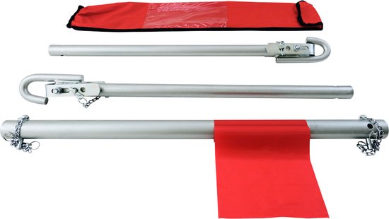 Monzana Auto veiligheidssleepstang - 3 stuks - 1,8m