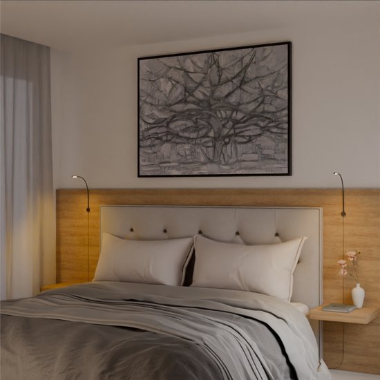 Nolt Leeslamp voor in Bed - Nachtlampje Dimbaar - 2 Bedlampjes - Bedlamp Slaapkamer - Leeslampjes Hoofdbord - Leeslampje Volwassenen