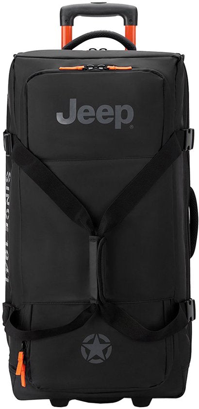 Jeep Gecoate Reistas Extra Groot 82 cm Zwart