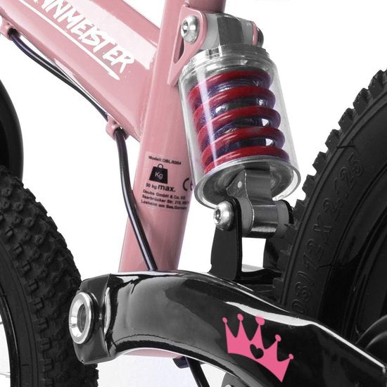 Rennmeister Loopfiets – in Hoogte Verstelbaar – 3-5 Jaar Roze