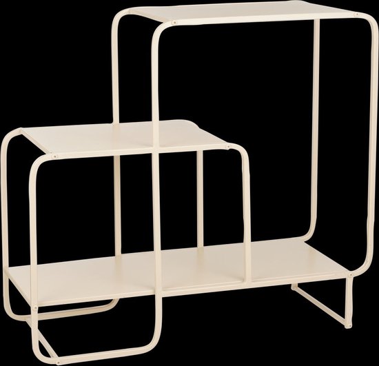 Mica Decorations Jules Wandkast - L70 x B30 x H76 cm - Metaal - Lichtbruin