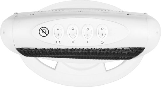 Tristar Straalkachel KA-5129 - Campingkachel - Halogeenverwarming - Warmtebereik 15 m² - 400W, 800W en 1200W
