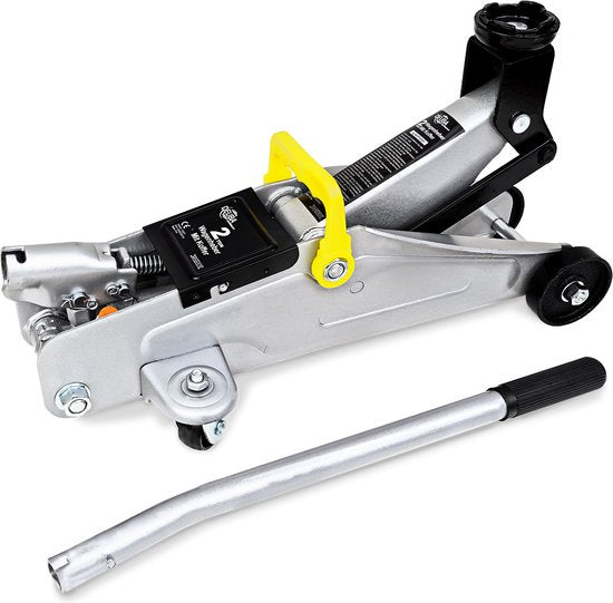 Deuba Hydraulische Autokrik - 2 Ton Draagvermogen - Grijs