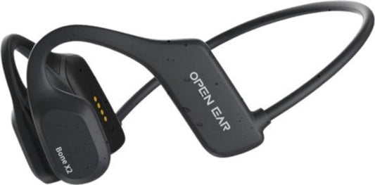 Soundvibe® Bone Conduction Headphone Zwart - Sporthoofdtelefoon - Sport oortjes - Draadloze oordopjes - Waterbestendig - 8GB Interne Geheugenkaart - Sport Koptelefoon - Voor alle Telefoons en Laptops - Hardloop Oortjes - Wireless Earphones
