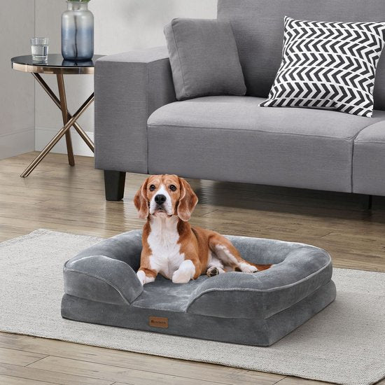 Juskys Hondenmand / Kattenmand Sheena M - 72 x 60 cm - Grijs