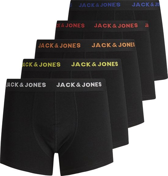 JACK&JONES JACBLACK FRIDAY TRUNKS 5 PACK LN Heren Onderbroek - Maat M
