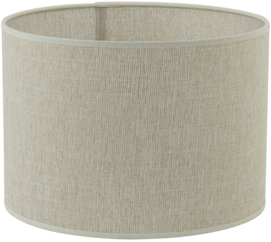 Light & Living Lampenkap Breska - 50x38x50 (BxHxD) - Textiel - Zandkleur