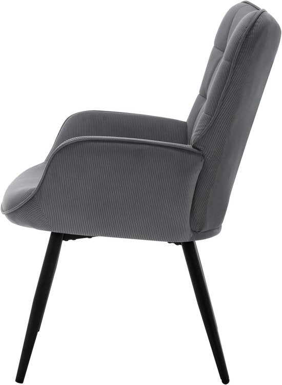WOLTU Wing Chair, Modern, Relaxstoel, TV-stoel, Comfortabel, Leesstoel, Woonkamer, Fauteuil, Relaxfauteuil, Metalen Poten, Fauteuil