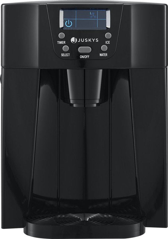 Juskys IJsblokjesmachine - PIML200L - Incl. Dispenser - Zwart