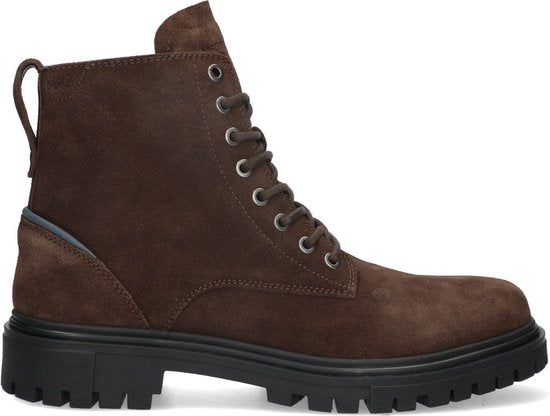 McGregor Heren Boots - Bruin - Veterboots - Suède - Veters - Maat 43