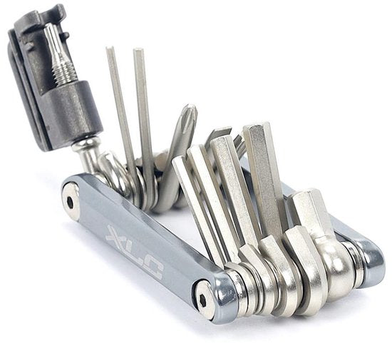 XLC Multitool - Fietsgereedschap - Zakmodel - 12-delig - TO-M07