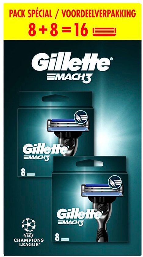 Gillette Mach 3 2x8 Pack