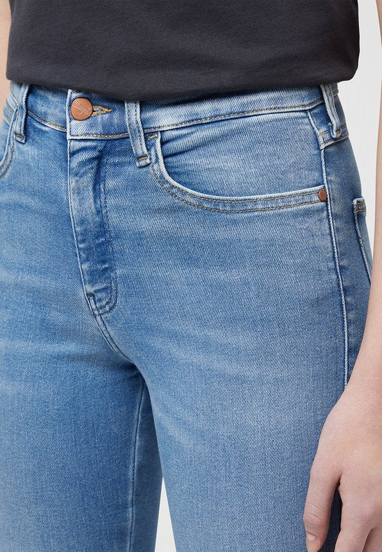 WRANGLER HIGH SKINNY BLUE LOVE SKINNY JEANS-DAMES W32 - L32
