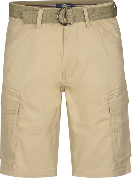 Petrol Cargo Shorts - Light Tan - Maat M