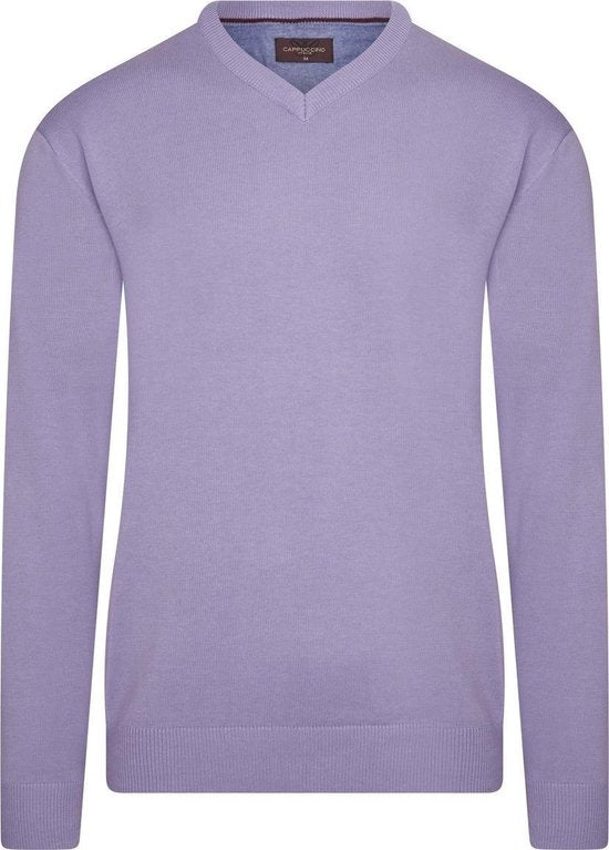 Cappuccino Italia - Heren Sweaters Pullover Lilac - Paars - Maat XL