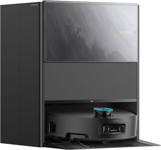 Dreame Aqua 10 Ultra Track Complete - Krachtige 2-in-1 Robotstofzuiger met Zelfreinigende Dweil - Obstakeldetectie en Automatisch Leegstation - 25.000 Pa Zuigkracht – Overwint Drempels tot 6 cm