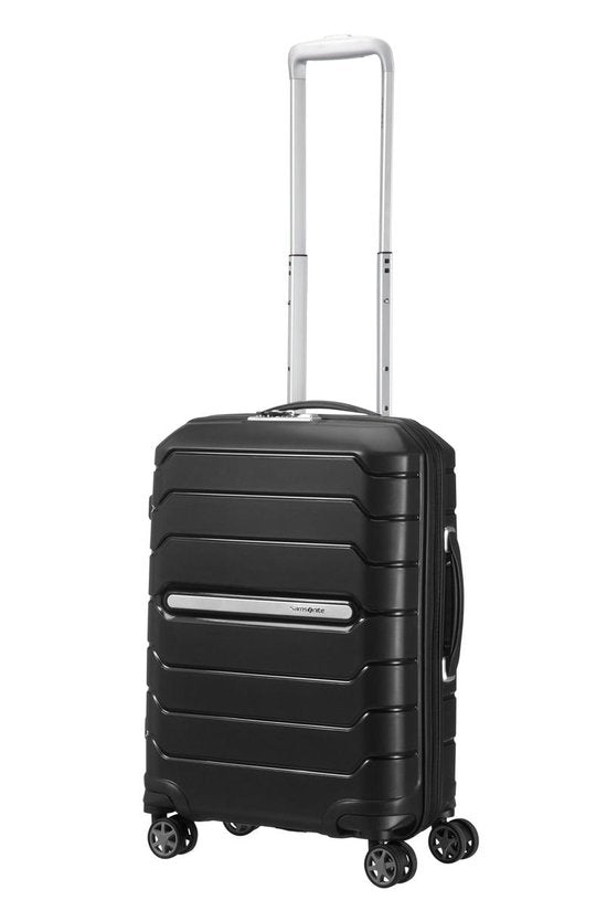 Samsonite Reiskoffer - Flux Spinner 55/20 Uitbreidbaar (Handbagage) Zwart