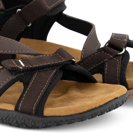 Travelin' Sandalen - Helsem - Dames - 38 - Bruin