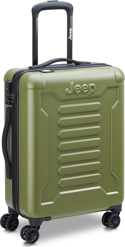 Jeep Handbagage Koffer Slim 55 cm Avocado
