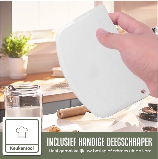 COOCK - Bakvorm - Cakeblik met Antiaanbaklaag - Cakevorm - Bakblik 30 cm - Incl. Deegschraper & E-Book