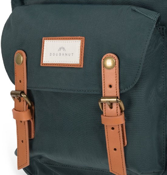 Doughnut laptoprugzak / Rugtas / Schooltas - 14 inch - Macaroon 14 - Slate Green